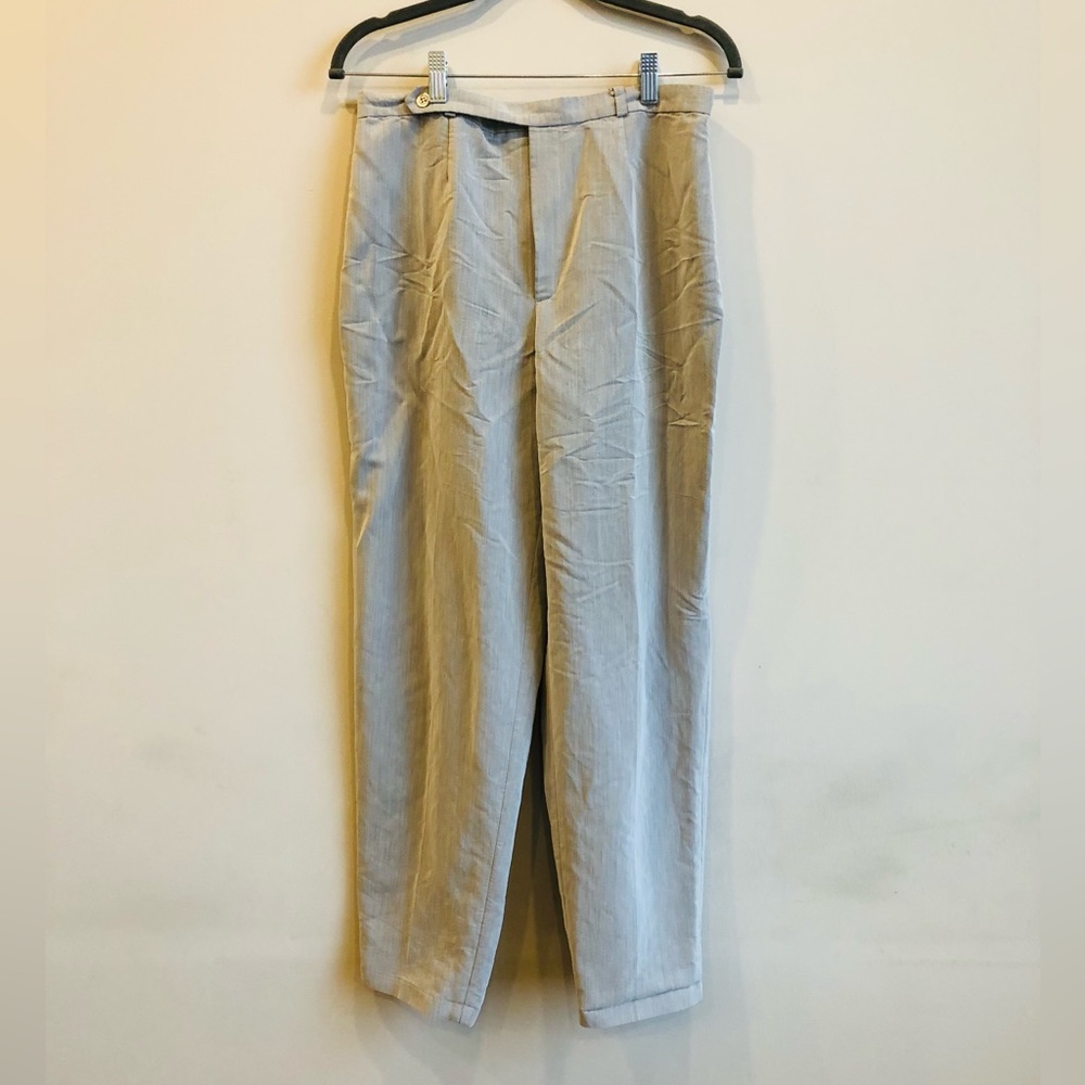 OuiSet Light Gray Causal Lightweight Work Office Suit Women's Pants US 8